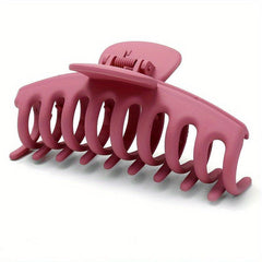 6pcs Matte Hair Claw Large Nonslip Shark Claw Strong Hold Thick Hair