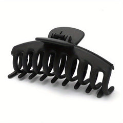 6pcs Matte Hair Claw Large Nonslip Shark Claw Strong Hold Thick Hair