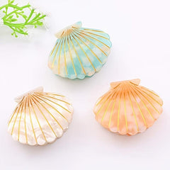 Shell Hair Claw Minimalist Banana Clip Hairgrip Non Slip Hair Accessory