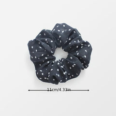 Polka Dot Scrunchies Hair Tie Large Hair Rope Style Hair Ring Ponytail Holder