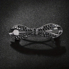 Crystal Bowknot Spring Clip Women's Hair Clip