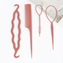 Magic Hair Styling Accessories Kit Hair Loop Hair Braiding Tool Comb
