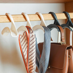Arch Coat Rack Hanger Stand Handbag Hooks Space Saving Bag Holders