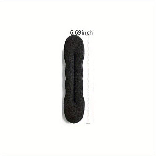 4pcs Solid Hair Bun Maker Sponge Hair Braiding Tool Vintage Magic Hair Styling