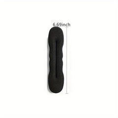 4pcs Solid Hair Bun Maker Sponge Hair Braiding Tool Vintage Magic Hair Styling