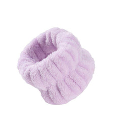 2pcs Microfiber Wrist Wash Towel Band - Absorbent Wrist Sweatband for Women