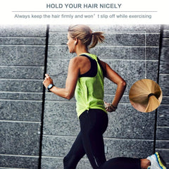 Solid Hair Tie Style Hair Rope Elastic Ponytail Holder Hair Ring Women Girls Hai