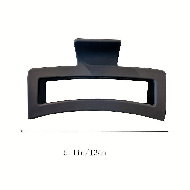 Matte Large Hair Claw Clips Non Slip Strong Grip Hair Jaw Clip