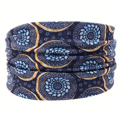 Boho Style Flower Pattern Elastic Headband
