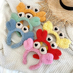 Cartoon Crab Claw Hair Band for Women Girls