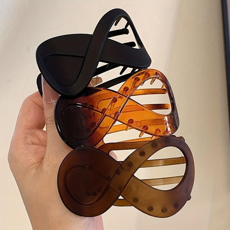 8-Shaped Duck Billed Hair Clip for Women Girls