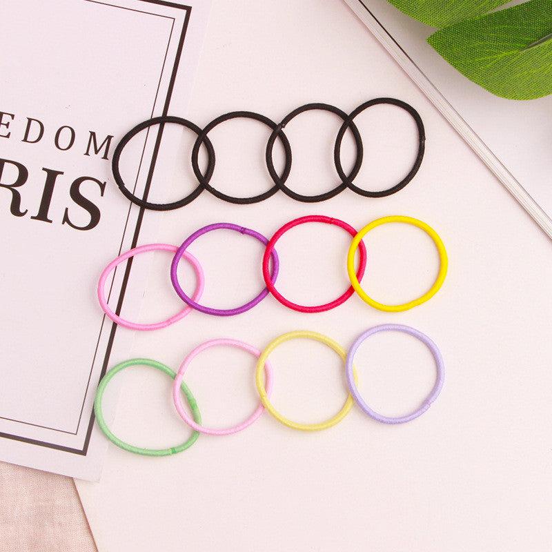 10 Pcs Hair Ring Elastic Hair Rope Kids Hair Accessories