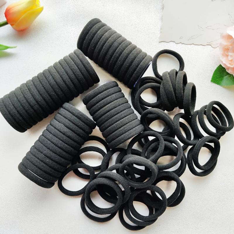 Hair Elasticity Hair Tie Seamless Hair Rope Ponytail Holder Hair Ring