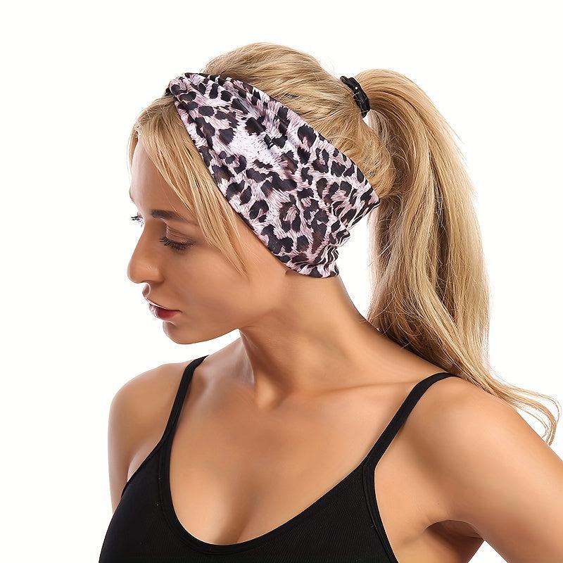 Y2K Criss Cross Stretchy Headband for Yoga Sports