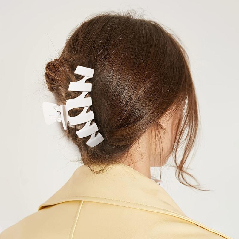 Matte Large Hair Claw Clips Strong Hold for Thick or Thin Hair