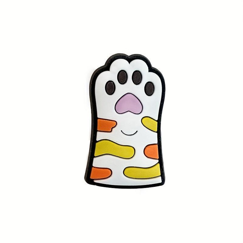 10Pcs Cat Series Shoe Charms for Clogs Birthday
