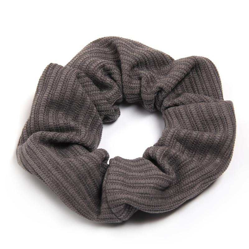 Solid Elastic Scrunchie For Women Girls Sleep Soft Scrunchies