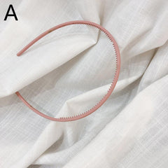Frosted Candy Thin Hairband Headband Daily Sports Wash Face Hair Accessories
