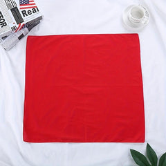 12pcs 42 Solid Bandana for Tie Dying Plain Square Scarf Handkerchiefs