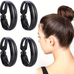 Silicone Hair Bun Maker Ring Style Bun Ponytail Tool Hair Accessories