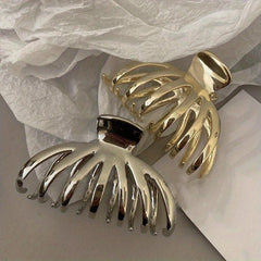 Metal Octopus Hair Claw Shark Claw Ponytail Holder Hair Claw Clip