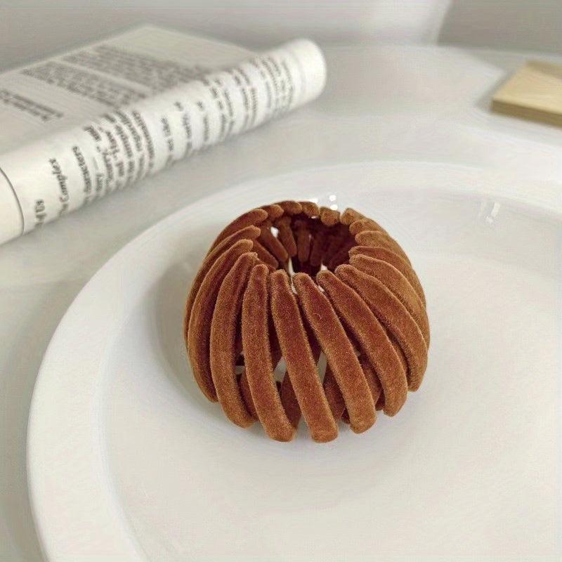 Magic Bird Nest Hair Ties Hair Scrunchies Hair Styling Tools Velvet Hair Clip