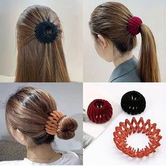 Magic Bird Nest Hair Ties Hair Scrunchies Hair Styling Tools Velvet Hair Clip