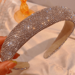 Rhinestone Headbands Sparkly Hair Hoop Hair Accessories