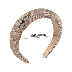 Rhinestone Headbands Sparkly Hair Hoop Hair Accessories