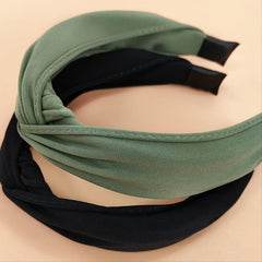 Bow Wide Yoga Non Slip Hairbands Head Hoop Elastic Hair Accessories 2pcs