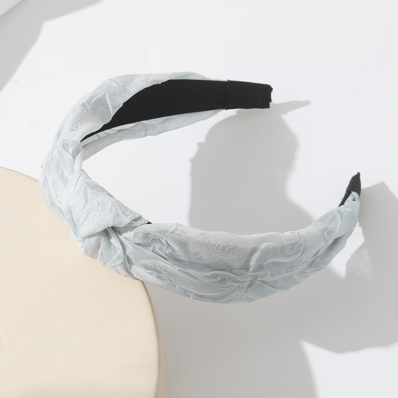 Organza Cross Knotted Headband Sweet Hair Band For Women Girls