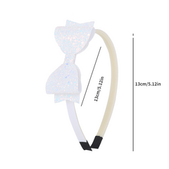 Princess Style Glitter Bow Knot Headband Hair Accessories