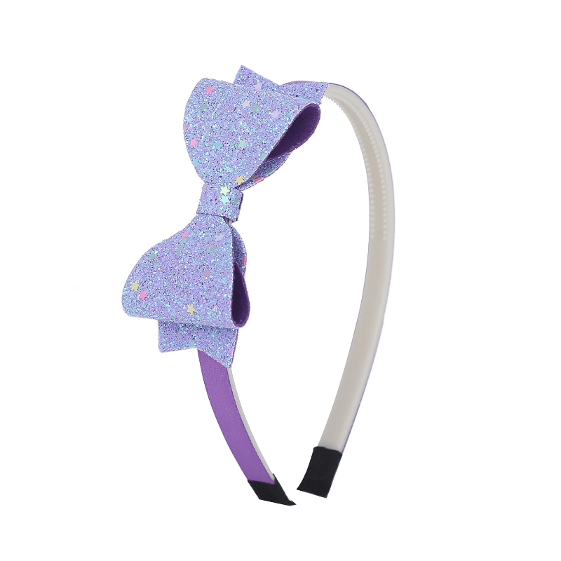 Princess Style Glitter Bow Knot Headband Hair Accessories