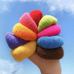 12pcs Hair Ties Elastic Bands Ponytail Holder No Break Hair Accessories