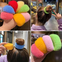 12pcs Hair Ties Elastic Bands Ponytail Holder No Break Hair Accessories