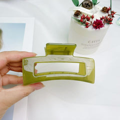 Large Transparent Hair Clips Hair Claws For Women