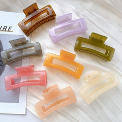 Large Transparent Hair Clips Hair Claws For Women