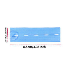 Women's Elastic Waist Extension Belt - Adjustable Jeans/Pants Extender Button