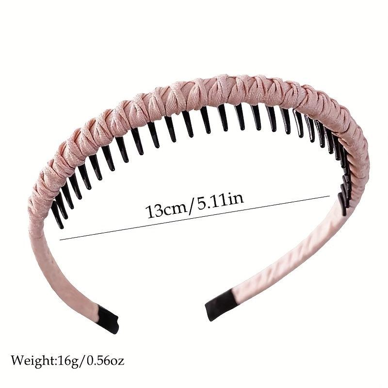 Nonslip Teeth Headband Hair Band for Face Washing Skincare Women Girls