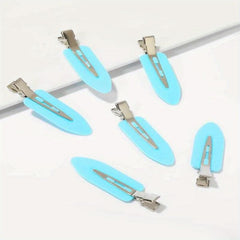 6pcs No Bend Hair Clip No Crease Hair Clip For Hairstyling