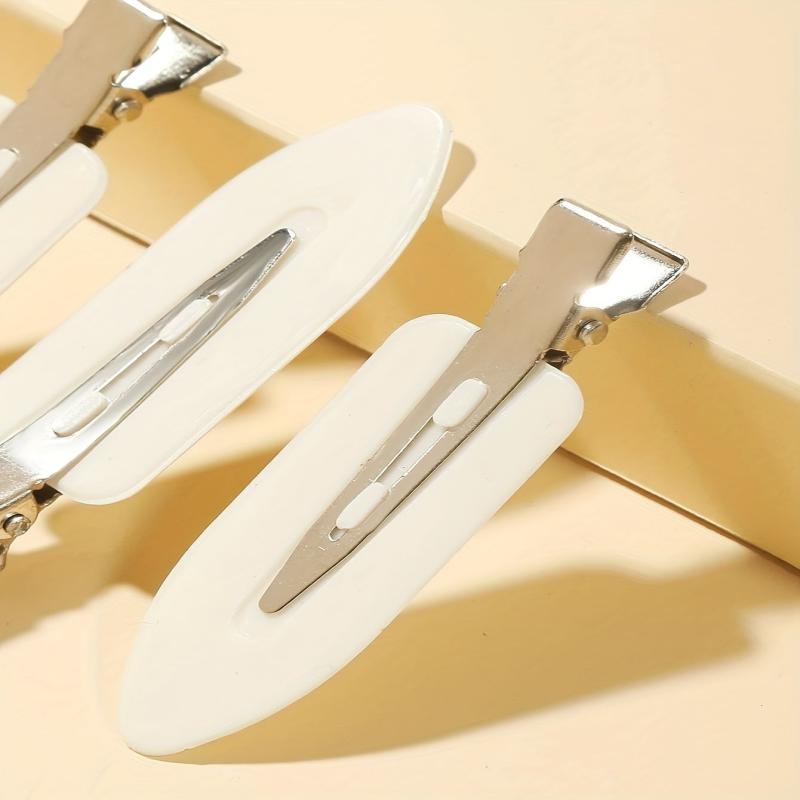 6pcs No Bend Hair Clip No Crease Hair Clip For Hairstyling