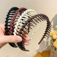 5pcs Toothed Non-slip Headband Hair Accessories for Women