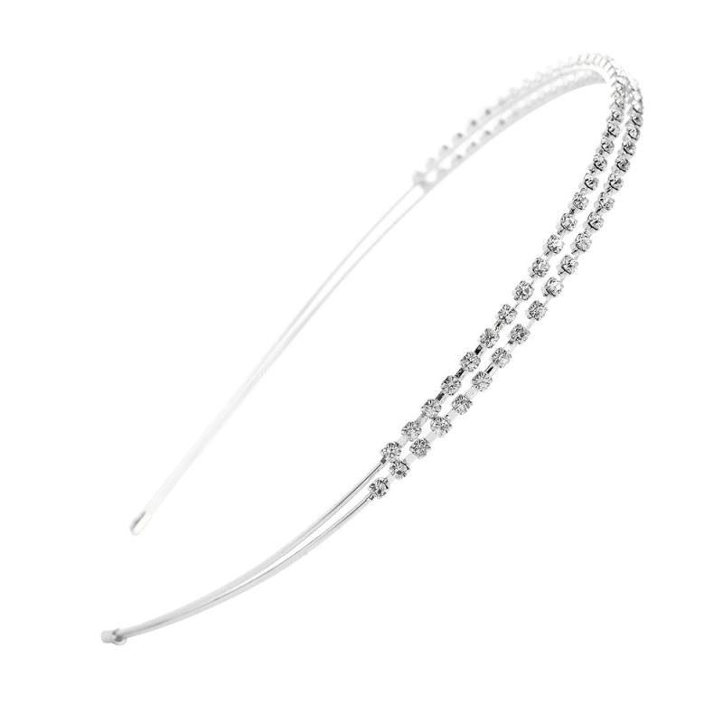 Crystal Rhinestones Headbands Wedding Party Hair Hoop Band Hairband