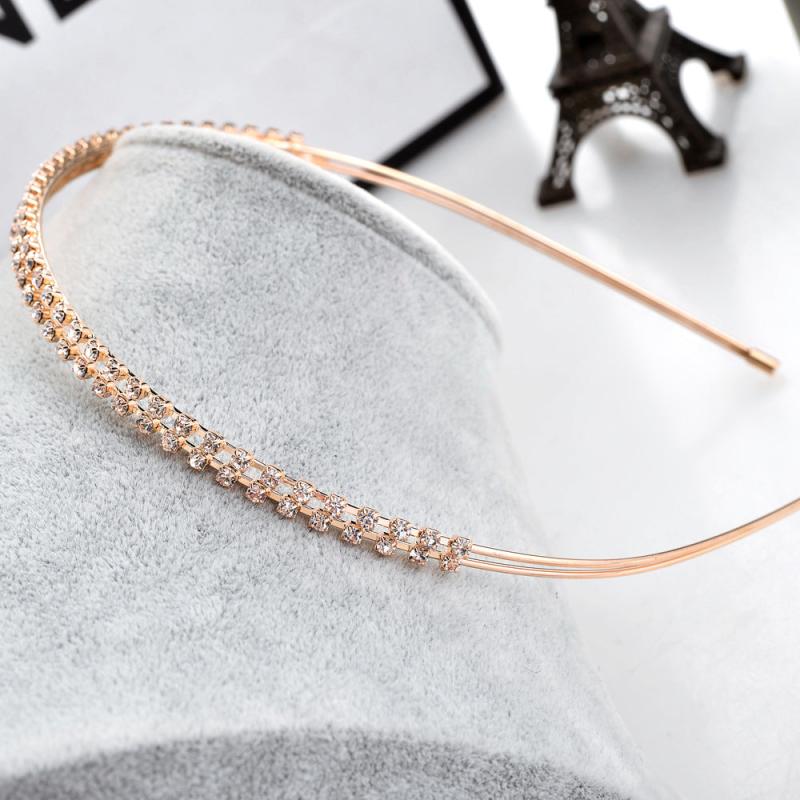 Crystal Rhinestones Headbands Wedding Party Hair Hoop Band Hairband