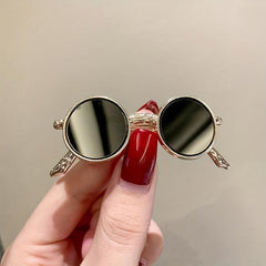 Sunglasses Shaped Metal Hair Clip for Women