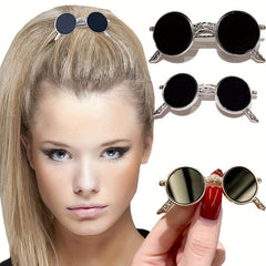 Sunglasses Shaped Metal Hair Clip for Women