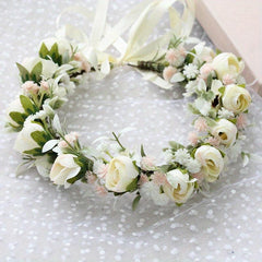 Sweet Wreath Flower Headband Wedding Bridal Garland Girls Women