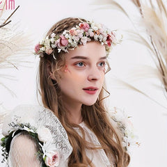 Sweet Wreath Flower Headband Wedding Bridal Garland Girls Women