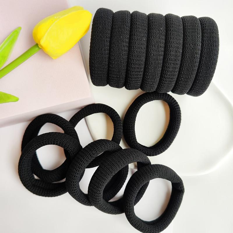 6pcs 7pcs Hair Ties For Women Thick Hair Bands Girl's Hair Accessories