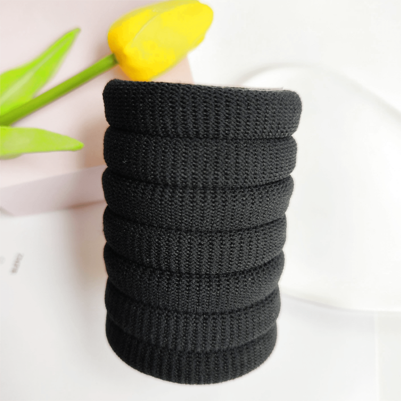 6pcs 7pcs Hair Ties For Women Thick Hair Bands Girl's Hair Accessories